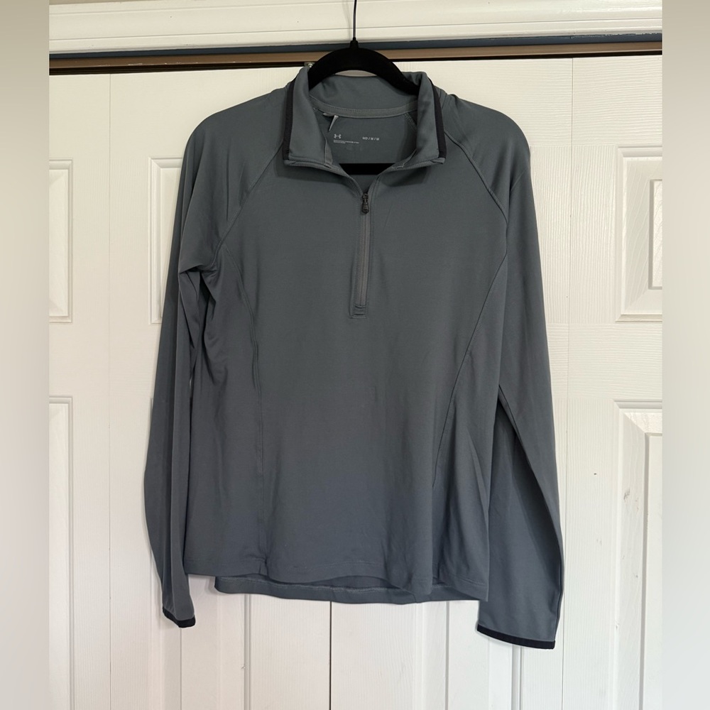 Under Armour Women's Gray Quarter-Zip Sweatshirt
